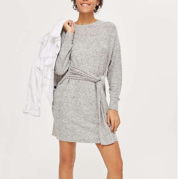 Topshop Dresses & Skirts - Topshop Tie Front Dress (Size 4)